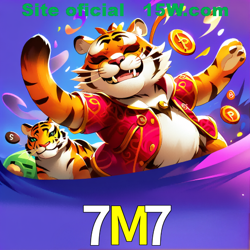 Imagem promocional da 7M7 mostrando a plataforma e suas vantagens
